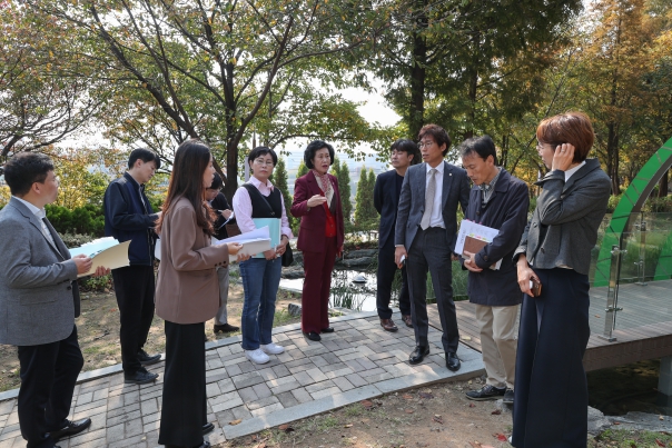 2023년 행정사무감사 대비 현장방문 - 송현근린공원