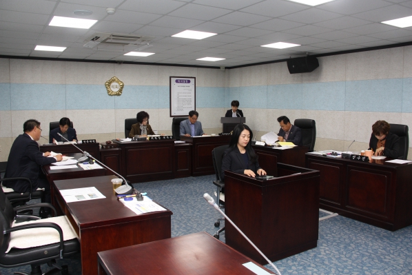 제238회 인천광역시 동구의회 임시회 제1차 복지환경도시위원회