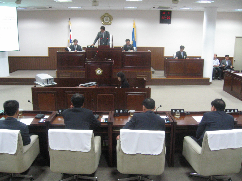 제142회 동구의회 임시회 개최