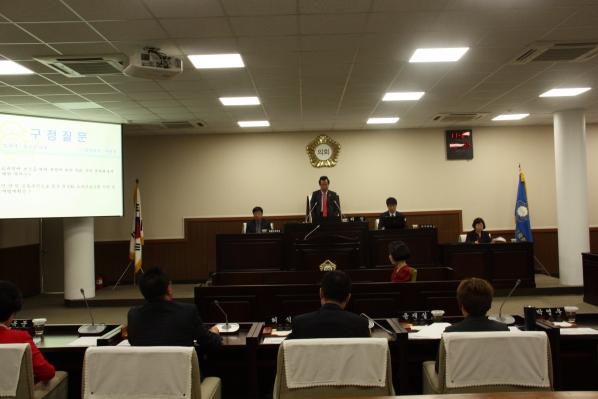 제229회 인천광역시 동구의회 제1차 정례회 구정질문