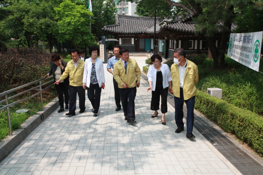 동구의회 제206회 임시회 예산특별위원회 관련 주요사업현장 점검