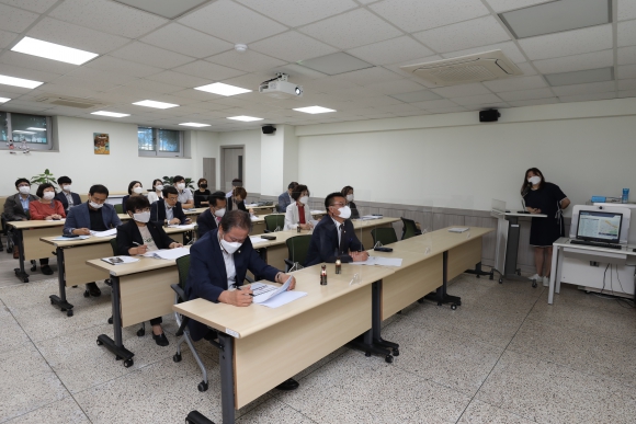 동구 행정구역 개편 타당성 연구용역 중간보고회