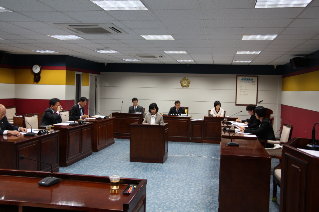 제164회 동구의회 임시회 조례심사특별위원회