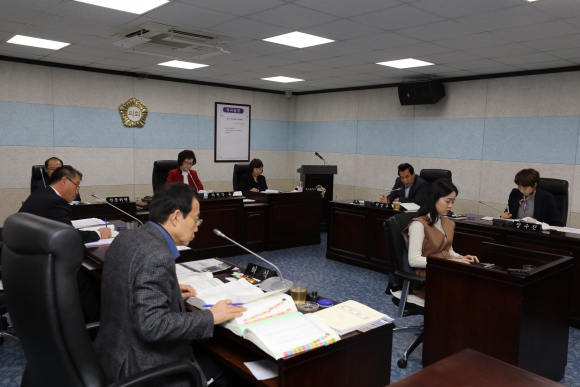 인천광역시 동구의회 제240회 임시회 제1차 복지환경도시위원회