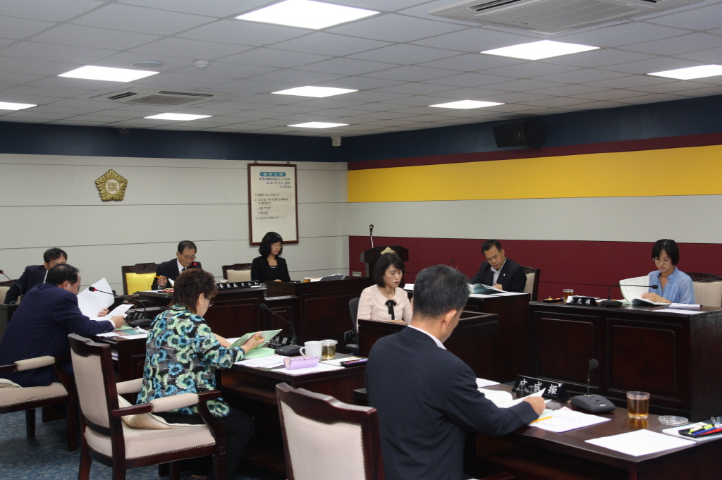 제180회 동구의회 임시회 제1차 예산결산특별위원회