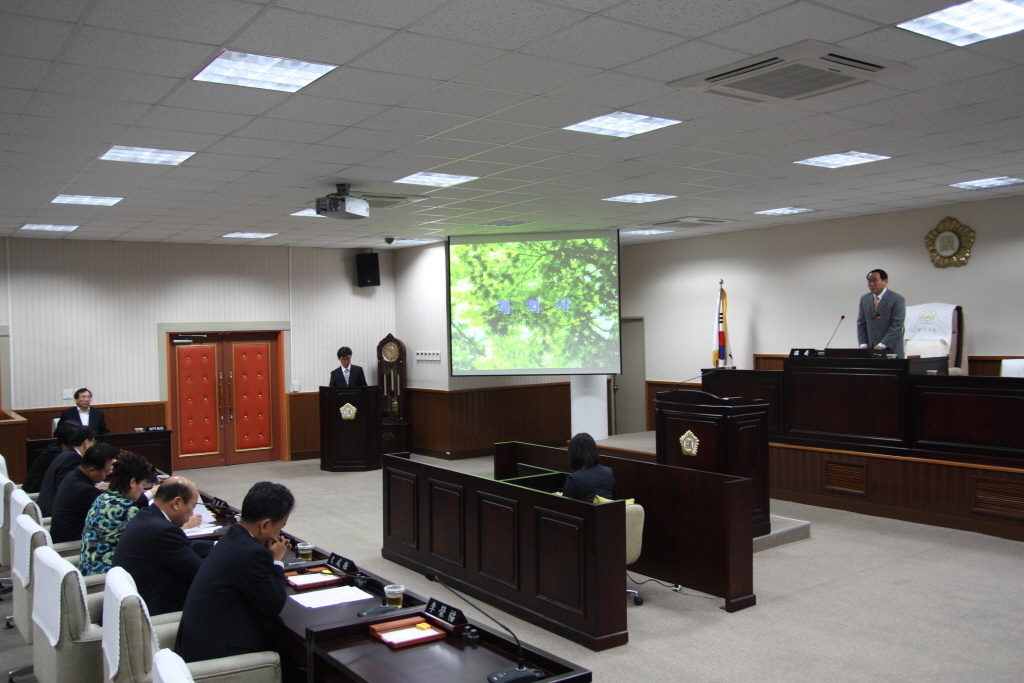 제177회 동구의회 임시회 1차 본회의