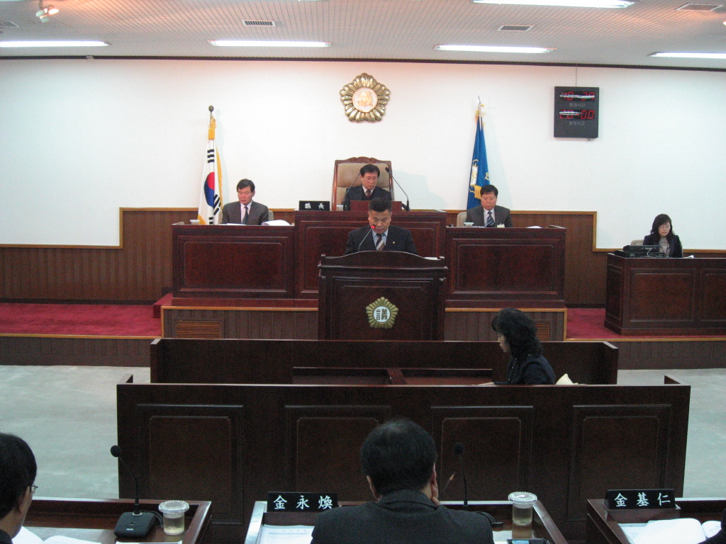 구정질문에 대한 답변(이기훈 행정자치국장)