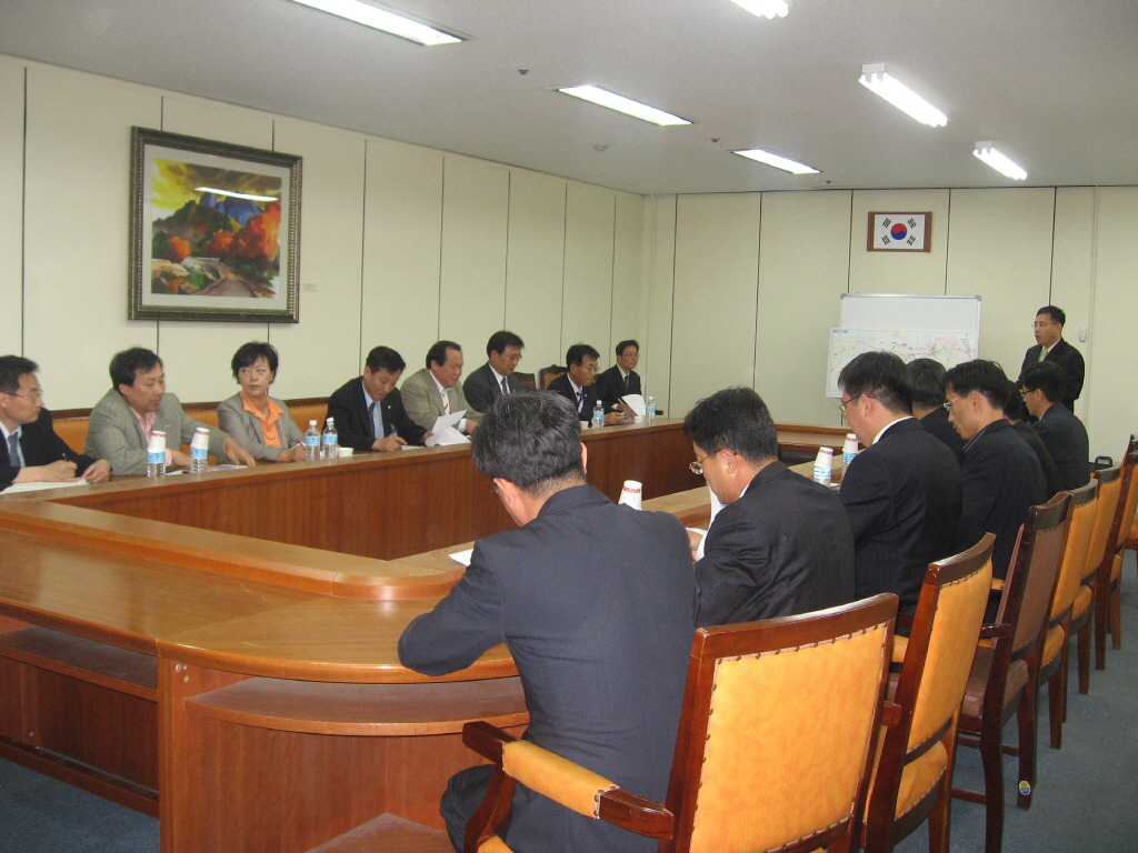 제2외곽순환도로 관련 건설교통부 방문(2007.5.14)