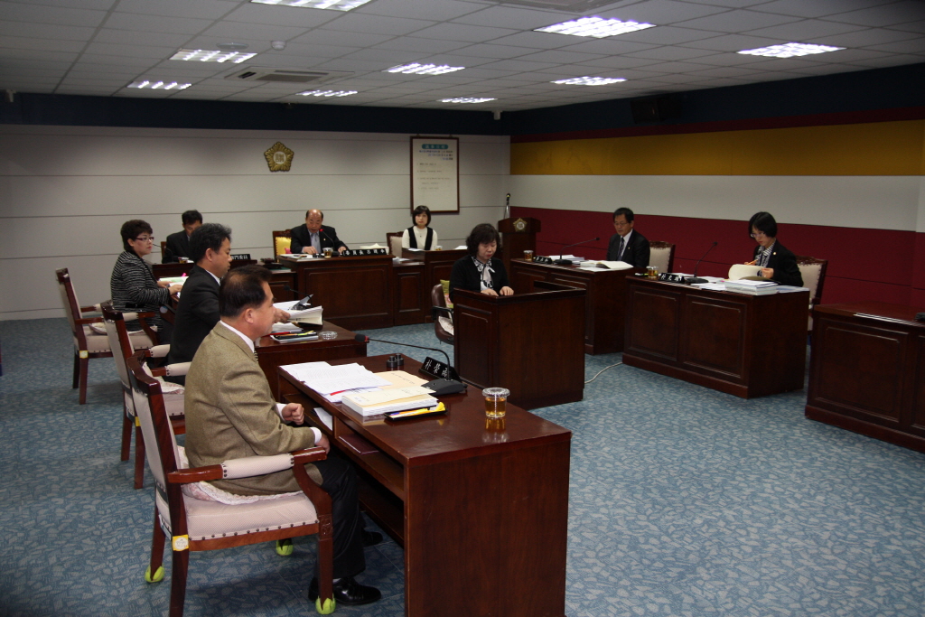 동구의회 제2차 정례회 예산결산특별위원회