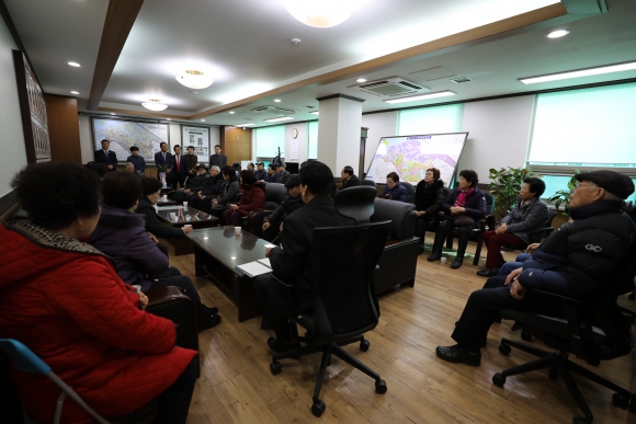 관내 경로당 회장단 간담회