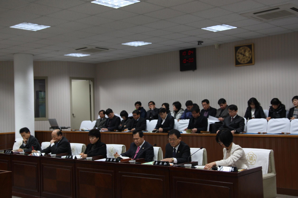 제174회 임시회 본회의 주요업무보고