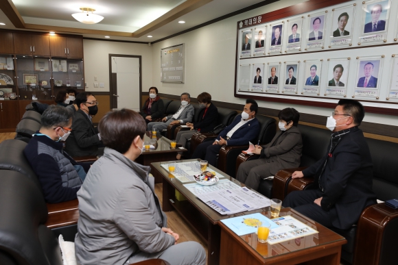 동구의회-주민대책위원회-인천도시공사.시공사 간담회