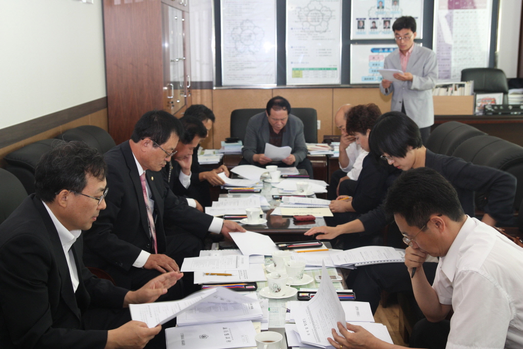 의원간담회 개최(제171회 동구의회 임시회 및 현안사항 관련)