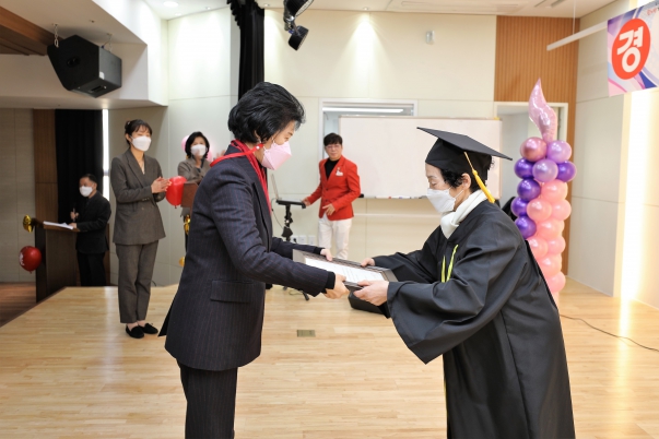 2022년 노인대학 수료식