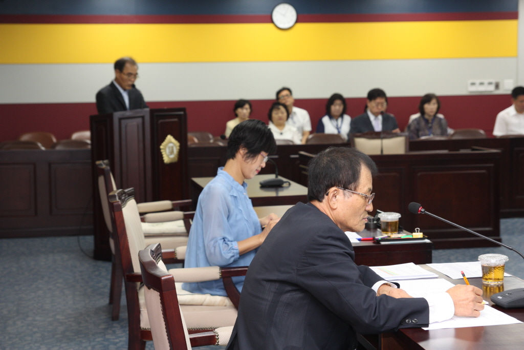 제180회 동구의회 임시회 제1차 조례심사특별위원회