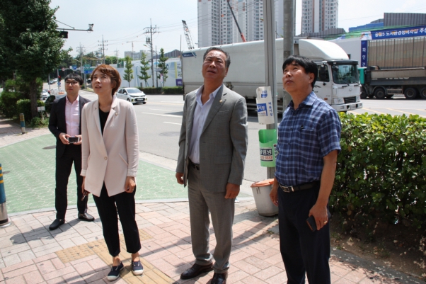 대헌 주거환경개선사업지구 현장방문
