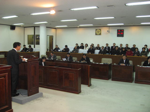 제132회 인천광역시동구의회 임시회(제2외곽순환도로 건설관련 결의)