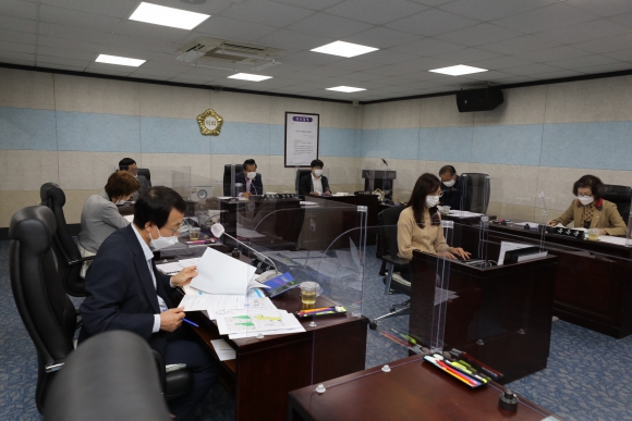 인천광역시 동구의회 제246회 임시회 제1차 복지환경도시위원회