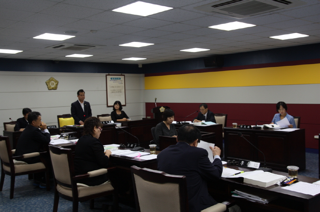 제180회 동구의회 임시회 제1차 행정사무조사특별위원회