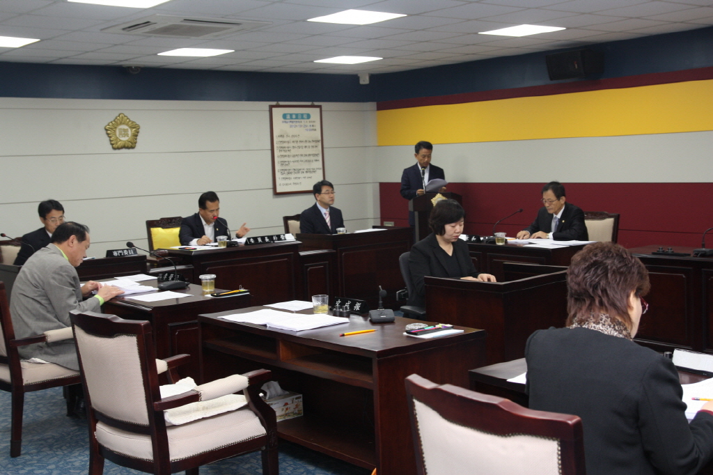 제181회 동구의회 임시회 제1차 조례심사특별위원회