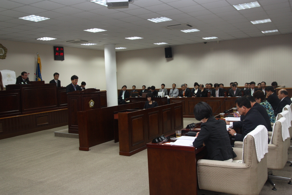 제171회 인천광역시동구의회 임시회 개회