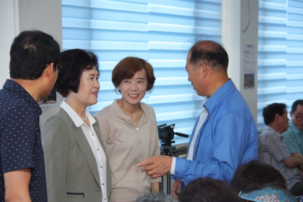 송림1동 송림골 경로잔치