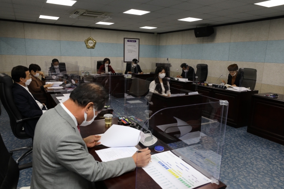인천광역시 동구의회 제246회 임시회 제1차 행정사무감사특별위원회