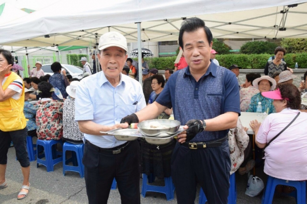 대한적십자사 건강한 여름나기 삼계탕 행사