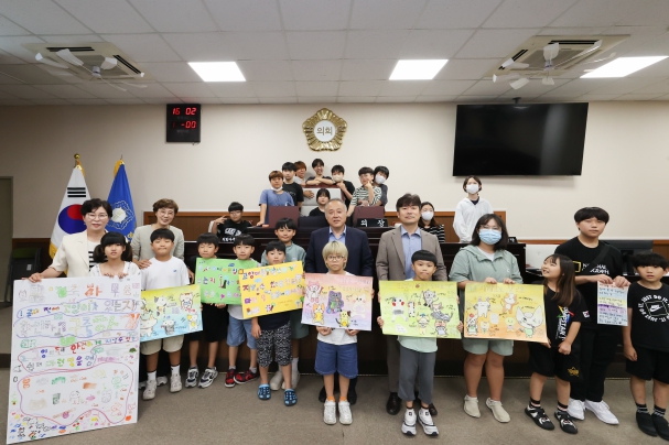서층초등학교, 기찻길옆작은학교 어린이 의회 견학
