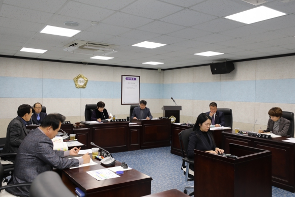 인천광역시 동구의회 제240회 임시회 제2차 기획총무위원회