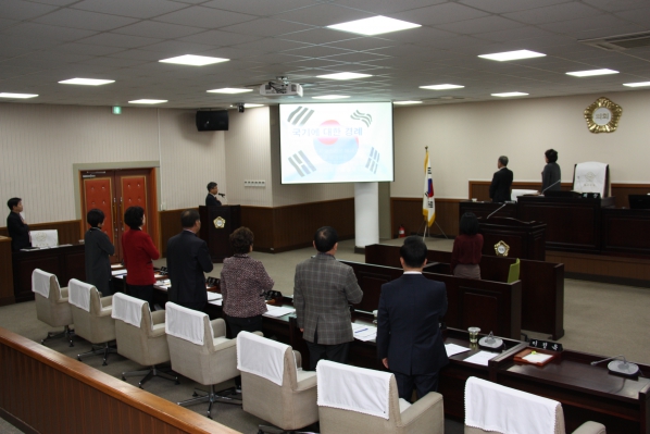 제225회 동구의회 임시회 개의