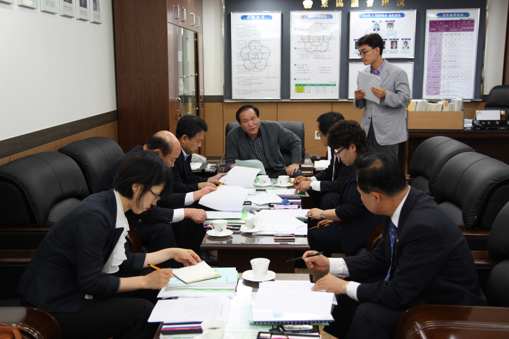 제170회 동구의회 제1차 정례회 관련 의원간담회 개최