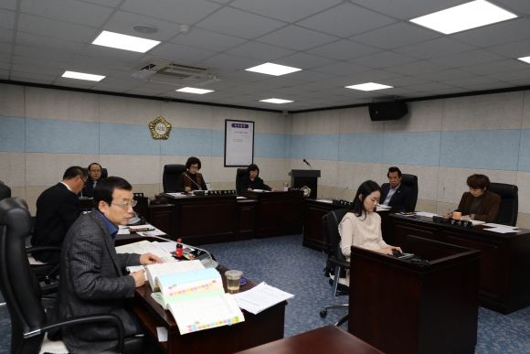 인천광역시 동구의회 제240회 임시회 제4차 복지환경도시위원회