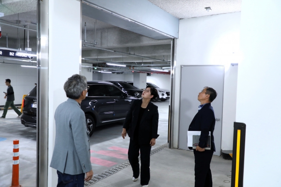 꿈드림센터 주차장 현장 방문