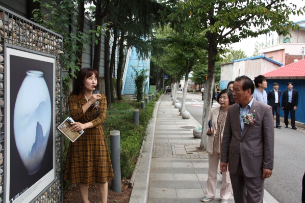 쇠뿔고개길 로드갤러리 오픈식