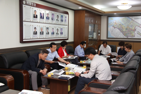 배다리 관통도로 관련 설명회