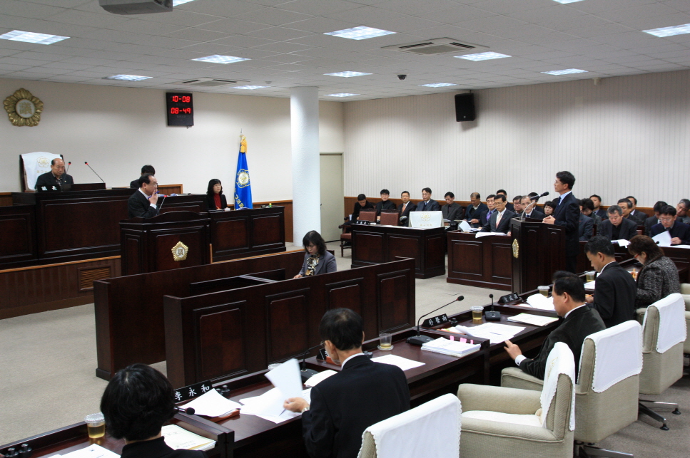 제183회 동구의회 제2차 정례회 제2,3,4차 본회의 개의